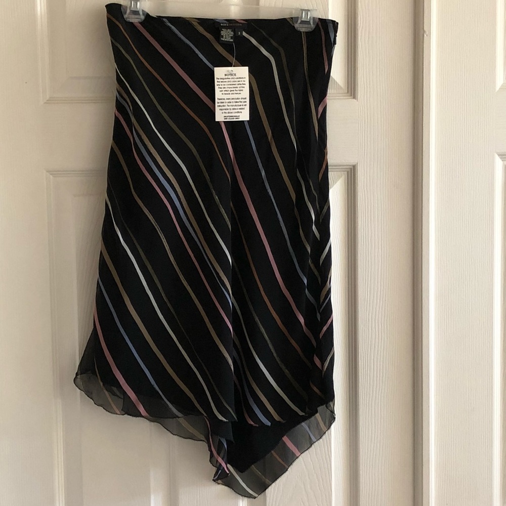 BCBGMaxAzria 💯% silk skirt
